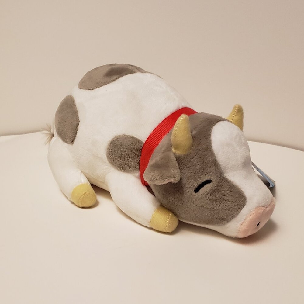 New Harvest Moon Sleepytime Cow Plush Exclusive Video Game Promo 8” 2021